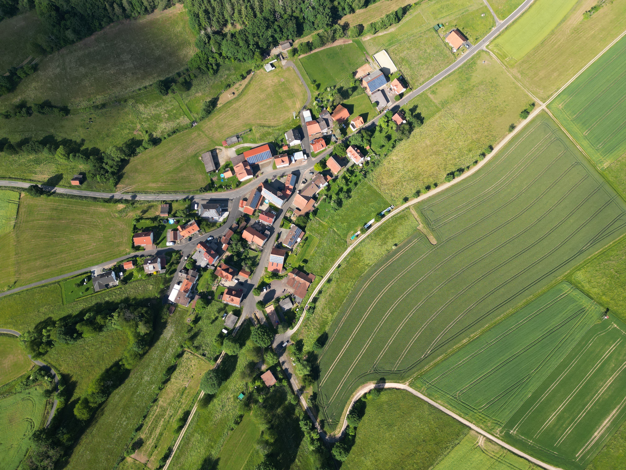 M&uuml;ndershausen von oben